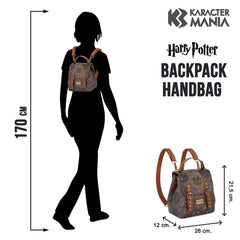 Harry Potter Pride-Borsa-Zainetto Quest, Marrone