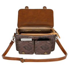 Harry Potter Pride-Satchel Small Shoulder Bag, Brown