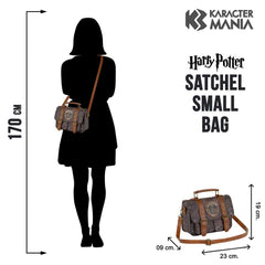 Harry Potter Pride-Borsa a Tracolla Piccola Satchel, Marrone