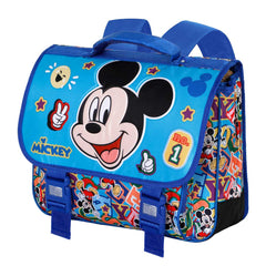 Disney Mickey Mouse Blissy-Backpack Cartable 2.0, blu