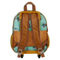 Star Wars The Mandalorian Say Hi-Mochila 3D con Ruedas Pequeña, Verde