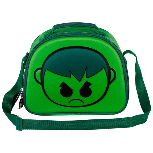 Marvel Hulk Bobblehead-3D Lunch Bag, Green