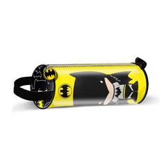 DC Comics Batman Bat Chibi-Estuche Portatodo Cilíndrico, Amarillo