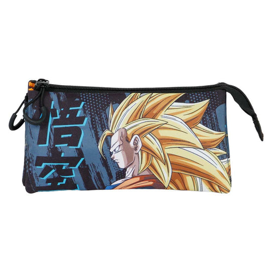 Dragon Ball (Bola de Dragón) Warrior-Portatodo Triple FAN 2.0, Multicolor