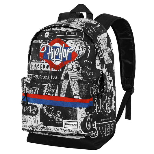 PRO-DG Under Hip Hop-Mochila HS FAN 2.0, Negro