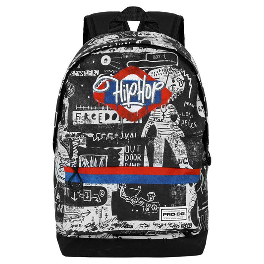 PRO-DG Under Hip Hop-Mochila HS FAN 2.0, Negro