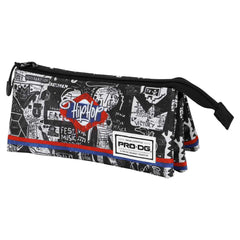 PRO-DG Under Hip Hop-Portatodo Triple FAN 2.0, Black