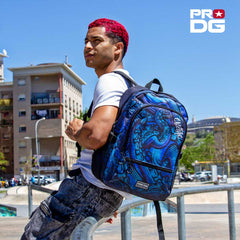 PRO-DG Caothic-Mochila Fight FAN 2.0, Azul