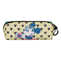 Disney Minnie Mouse Cheese-Estuche Portatodo Cuadrado FAN 2.0, Azul