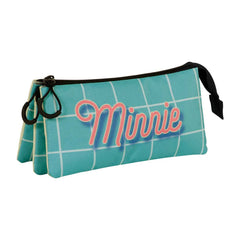 Disney Minnie Mouse Cheese-Portatodo Triple FAN 2.0, Azul