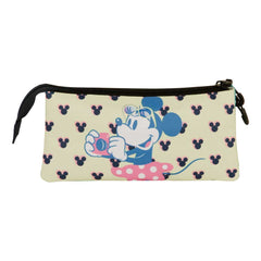 Disney Minnie Mouse Cheese-Portatodo Triple FAN 2.0, Azul