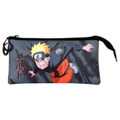 Naruto Shuriken-Astuccio Triplo FAN 2.0, Grigio
