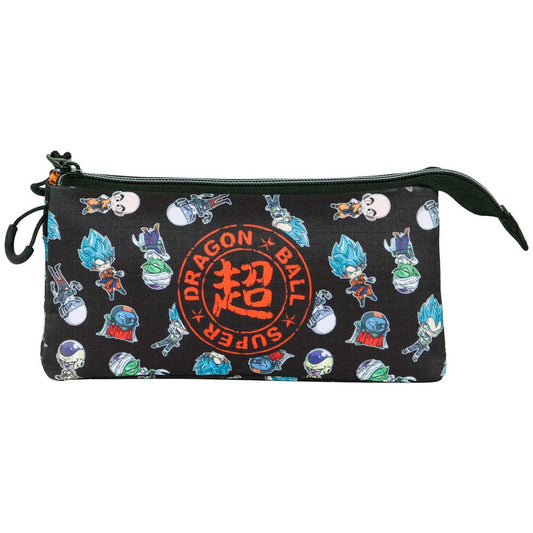 Dragon Ball (Bola de Dragón) Androids-Estuche Portatodo Triple ECO, Negro