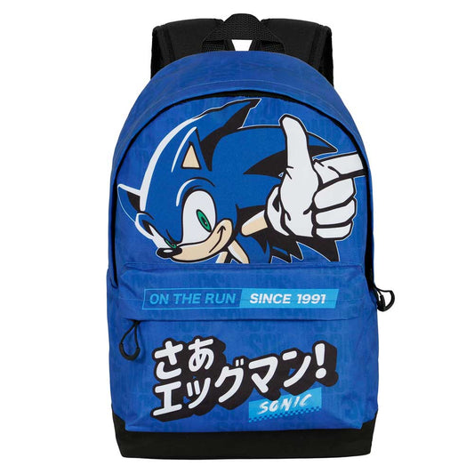Sonic The Hedgehog On the Run-Backpack HS FAN 2.0, Blue