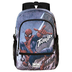 Marvel Spiderman Arachnid-Mochila Fight FAN 2.0, Rojo