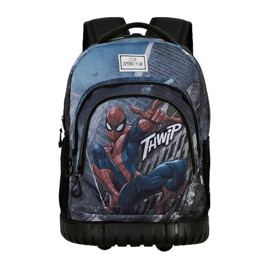 Marvel Spiderman Arachnid-Trolley Backpack GTS FAN, Red