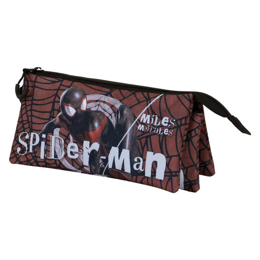 Marvel Spiderman Blackspider-Portatodo Triple FAN 2.0, Red