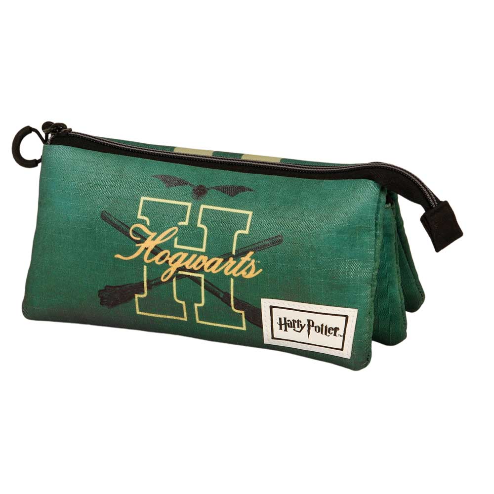 Harry Potter Howarsity-Estuche Portatodo Triple ECO, Green