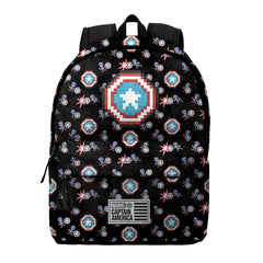 Marvel Captain America Captain Pixel-Zaino ECO 2.0, Nero