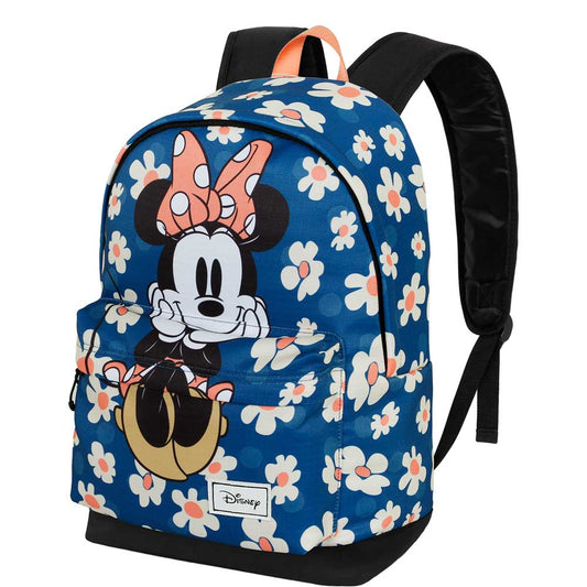 Disney Minnie Mouse Happy Field-Mochila ECO 2.0, Azul Oscuro