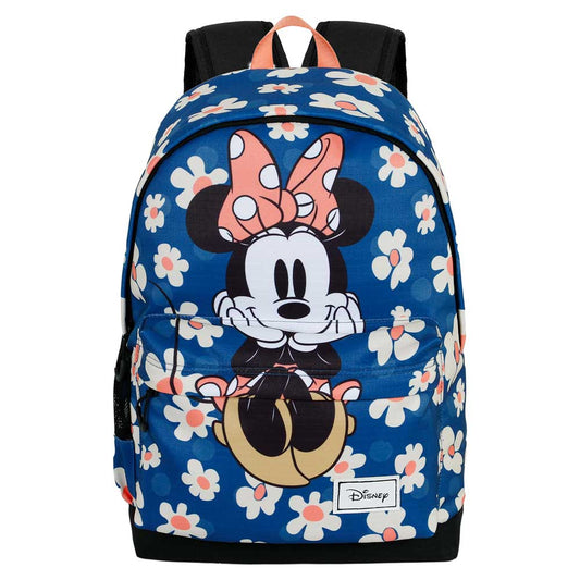 Disney Minnie Mouse Happy Field-Mochila ECO 2.0, Azul Oscuro