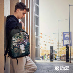 Marvel Los Vengadores Troupe-Mochila HS FAN 2.0, Verde