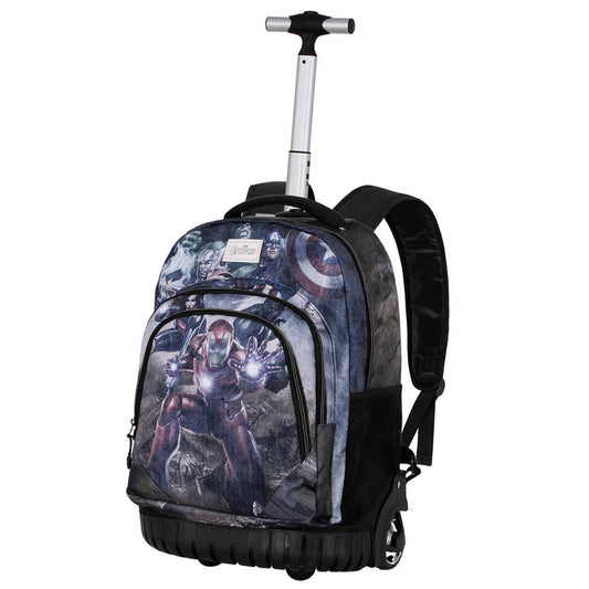 Marvel The Avengers Troupe-Trolley Backpack GTS FAN, Green