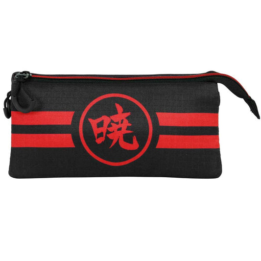 Naruto Sunrise-Triple ECO Suitcase, Black