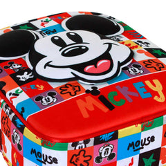 Disney Mickey Mouse Mood-Elite 3D Backpack, Multicolour