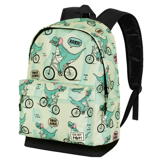 Oh My Pop Dinorrr-Mochila HS FAN 2.0, Verde