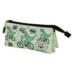 Oh My Pop Dinorrr-Portatodo Triple FAN 2.0, Verde
