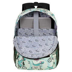 Oh My Pop Dinorrr-Fight FAN 2.0 Backpack, Green