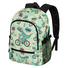 Oh My Pop Dinorrr-Fight FAN 2.0 Backpack, Green