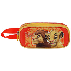 Disney El Rey León King-Estuche Portatodo 3D Doble, Naranja