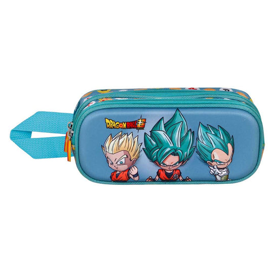 Dragon Ball Three-Astuccio 3D Doppio, Blu