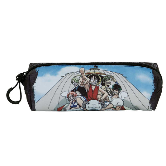 One Piece Pirates-Square FAN 2.0 Square Tote Case, Blue