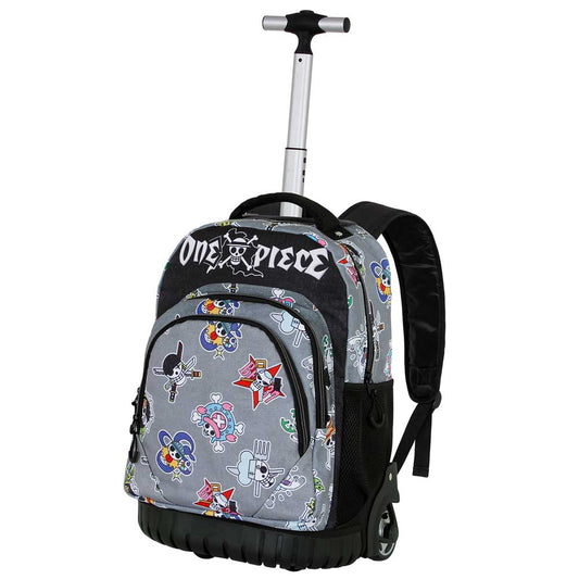 One Piece Skull Symbols-Trolley Backpack GTS FAN, Grey