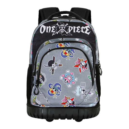 One Piece Skull Symbols-Trolley Backpack GTS FAN, Grey