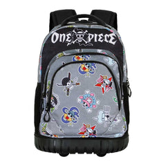 One Piece Skull Symbols-Trolley Backpack GTS FAN, Grey