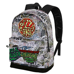 TEENAGE MUTANT NINJA Ninja Turtles Pizza Time-HS FAN 2.0 Backpack, Multicolor