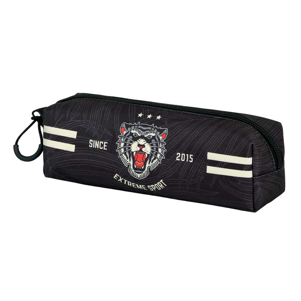 PRO-DG Tiger-Estuche Portatodo Cuadrado FAN 2.0, Negro