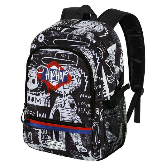 PRO-DG Under Hip Hop-Mochila Fight FAN 2.0, Negro