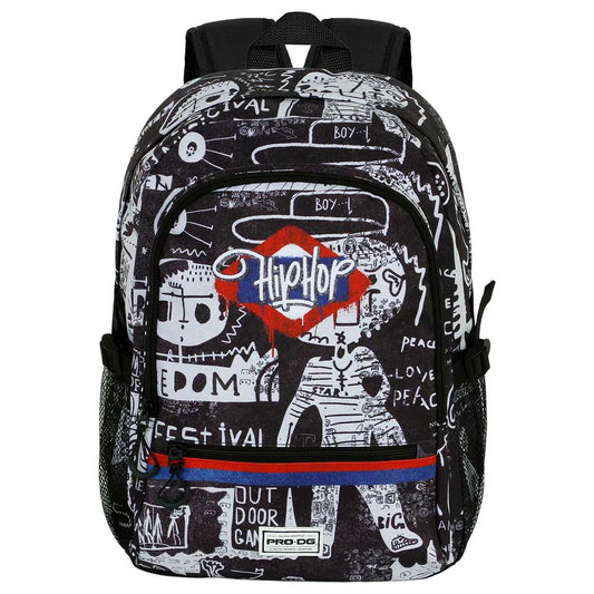 PRO-DG Under Hip Hop-Mochila Fight FAN 2.0, Negro