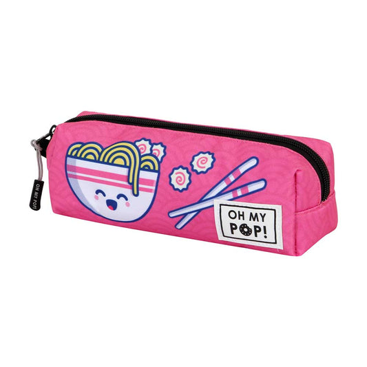 Oh My Pop Yaki-Estuche Portatodo Cuadrado FAN 2.0, Rosa