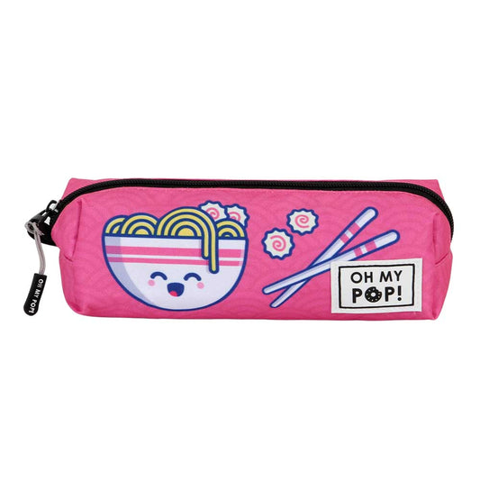 Oh My Pop Yaki-Estuche Portatodo Cuadrado FAN 2.0, Rosa