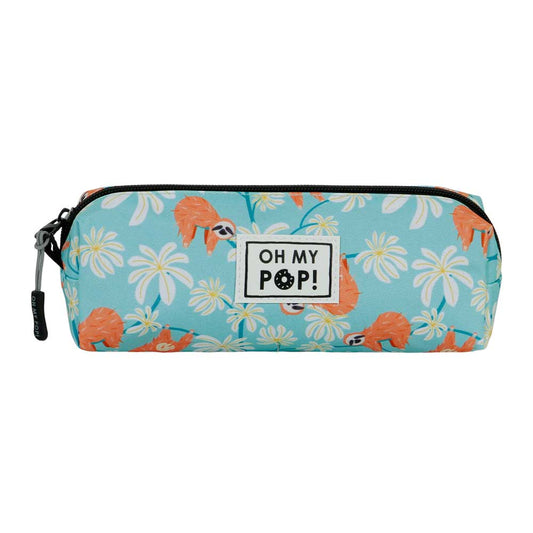 Oh My Pop Lazy-Estuche Portatodo Cuadrado FAN 2.0, Turquesa