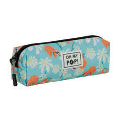 Oh My Pop Lazy-Estuche Portatodo Cuadrado FAN 2.0, Turquesa