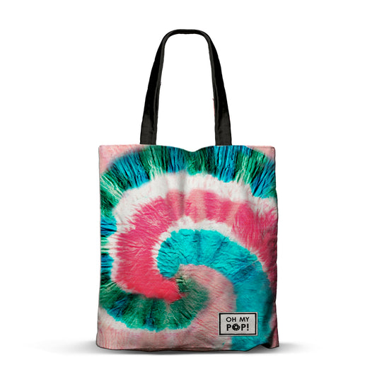 Oh My Pop Voyage-Bolsa de la Compra Shopping FAN, Negro