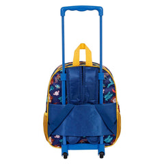 Harry Potter Crest 3D Backpack with Wheels Small, Orange