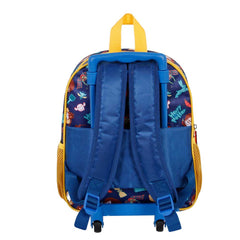 Harry Potter Crest 3D Backpack with Wheels Small, Orange